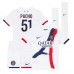 Maillot de foot Paris Saint-Germain Willian Pacho #51 Extérieur vêtements enfant 2024-25 Manches Courtes (+ pantalon court)